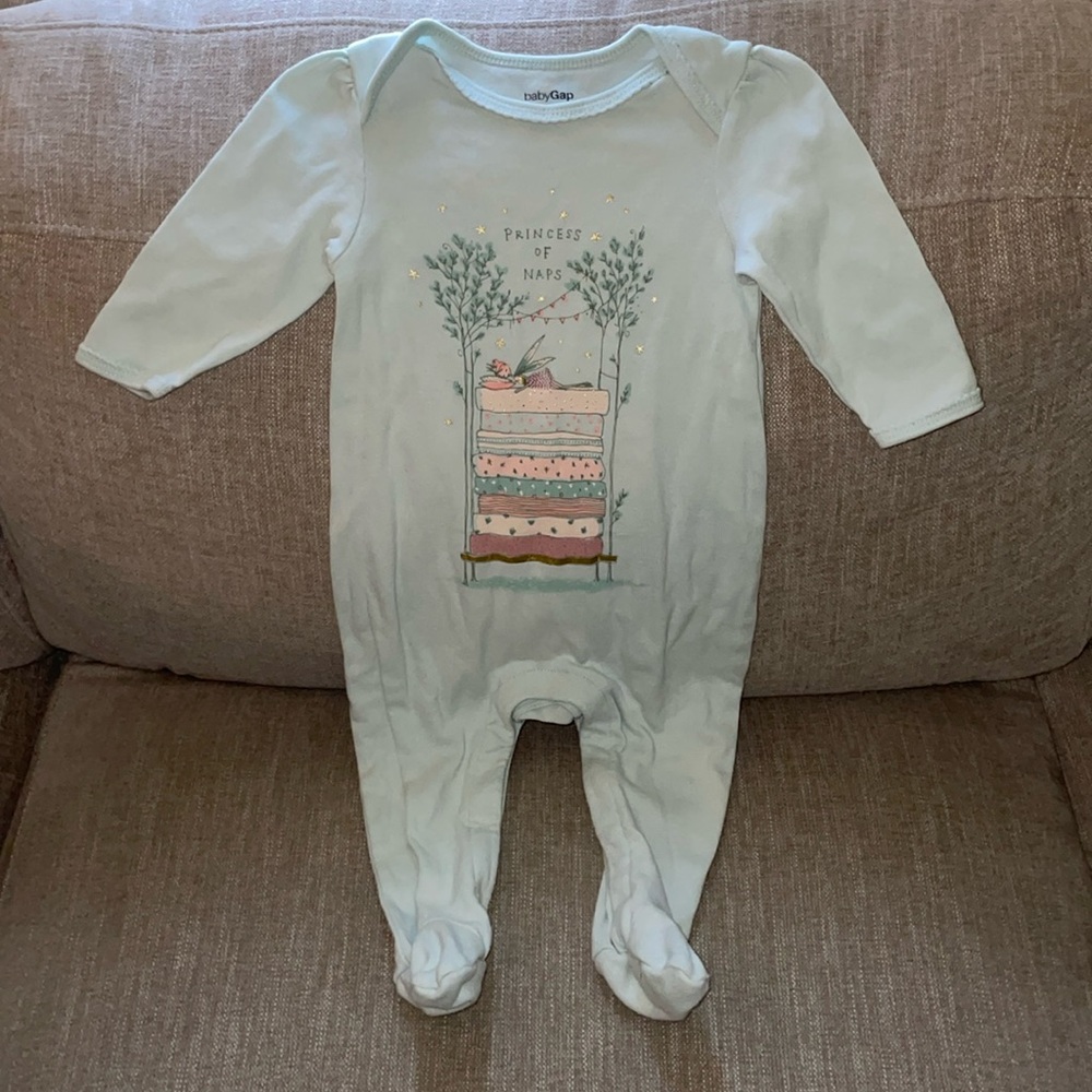 Baby Gap Princess of Naps Sleeper Size 3-6M